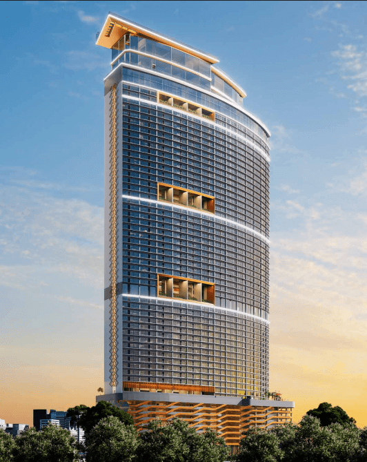 KL360 KLCC building exterior — 58-storey freehold tower