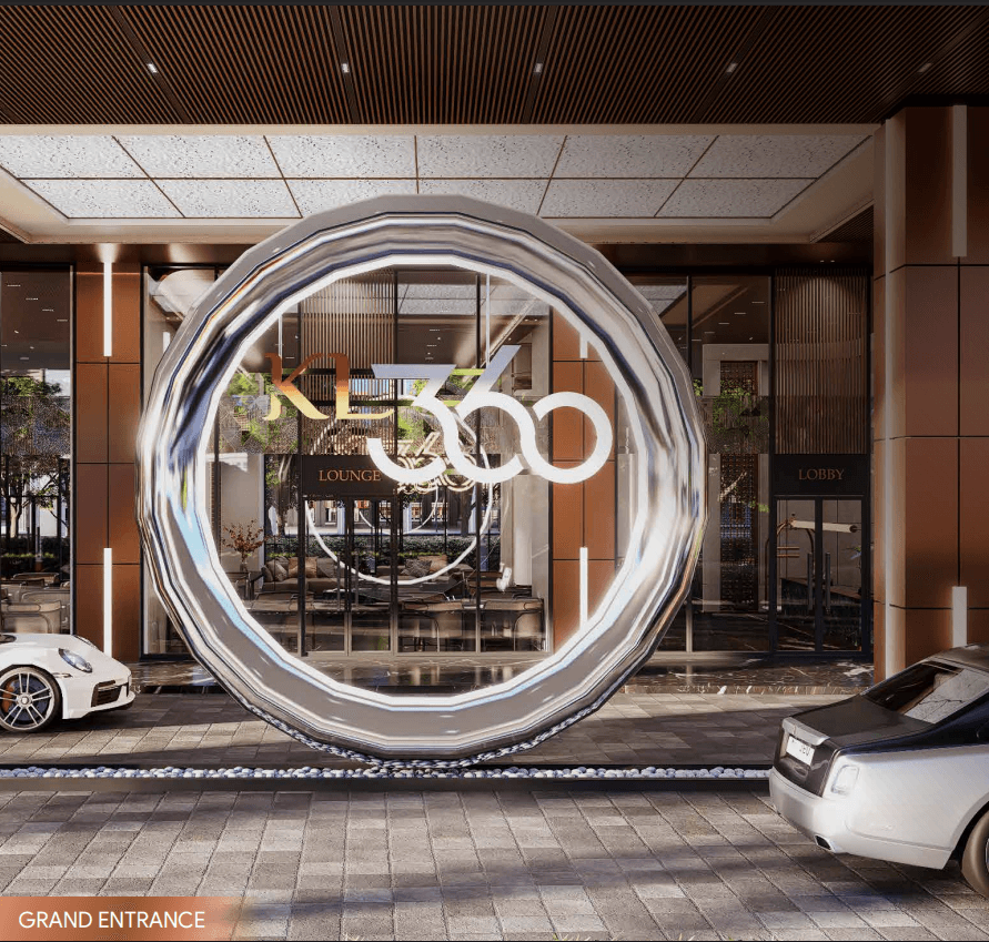KL360 KLCC entrance — luxury freehold residence